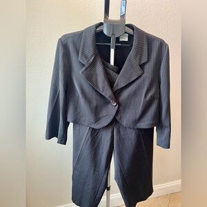 Selene Sport Charcoal Pinstripe Suit